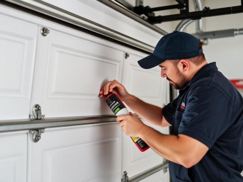 Professional garage door maintenance service by Selma Garage Doors
